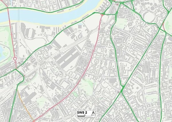 Lambeth SW8 2 Map