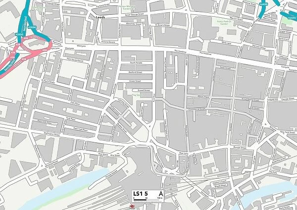 Leeds LS1 5 Map