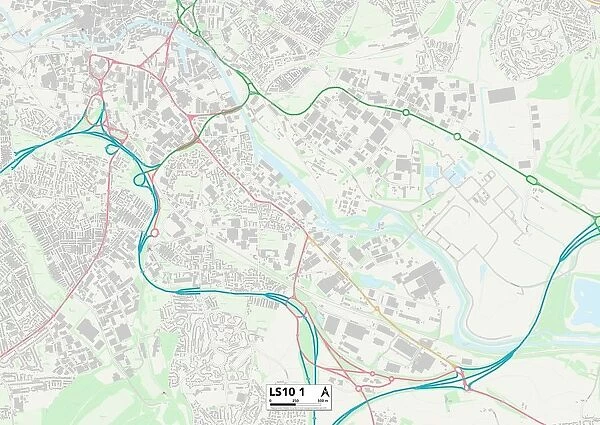 Leeds LS10 1 Map