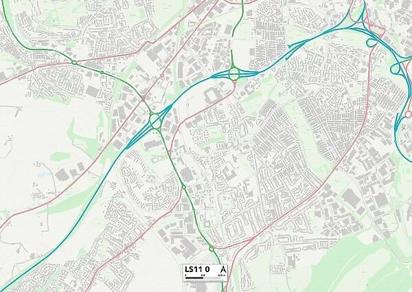 Leeds LS11 0 Map