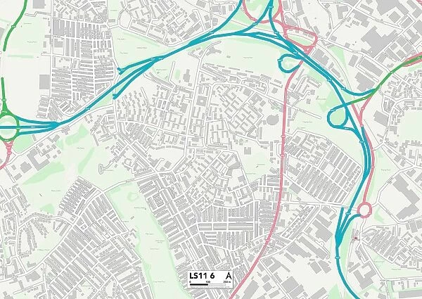 Leeds LS11 6 Map