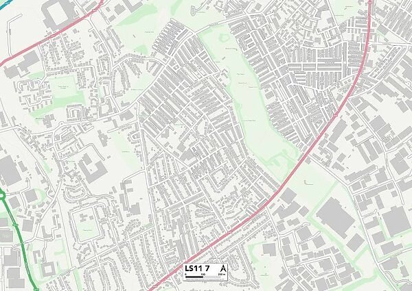 Leeds LS11 7 Map