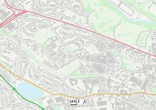 Leeds LS12 3 Map