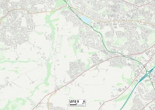 Leeds LS12 5 Map