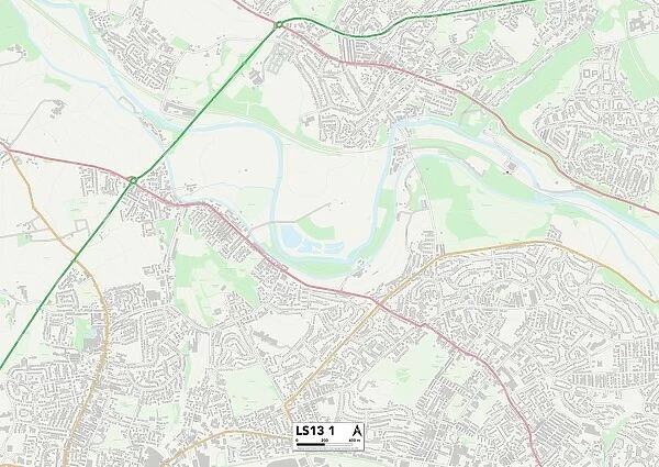 Leeds LS13 1 Map