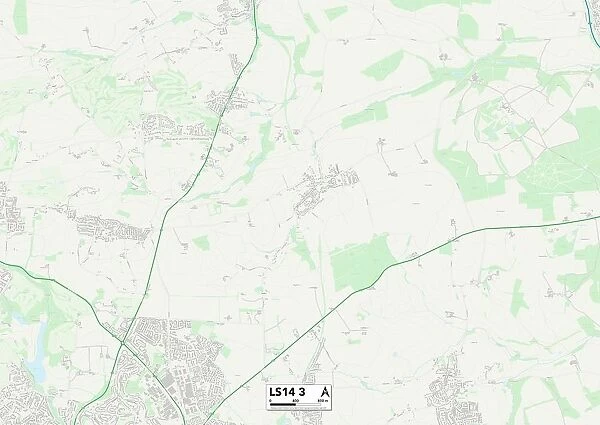 Leeds LS14 3 Map