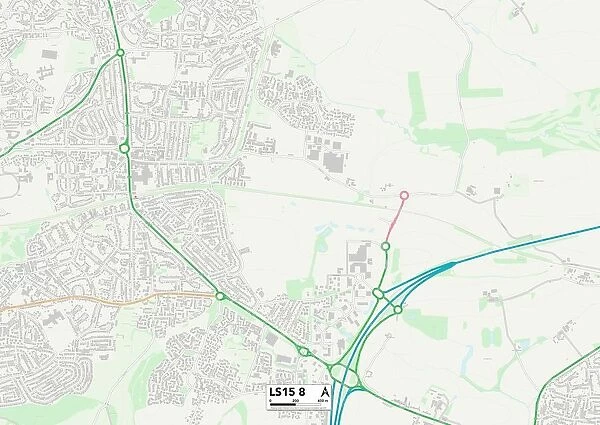 Leeds LS15 8 Map
