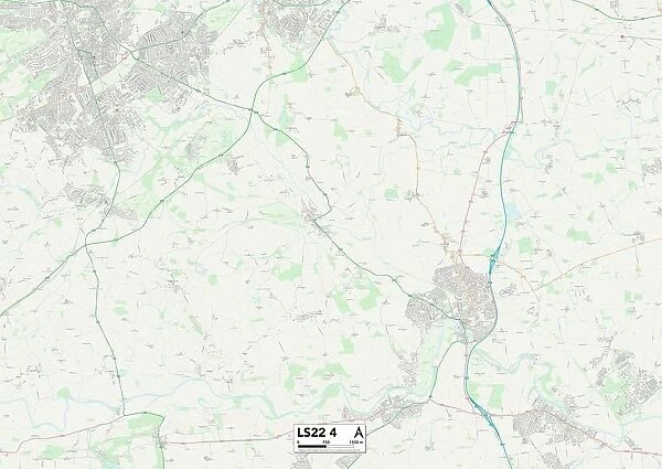 Leeds LS22 4 Map