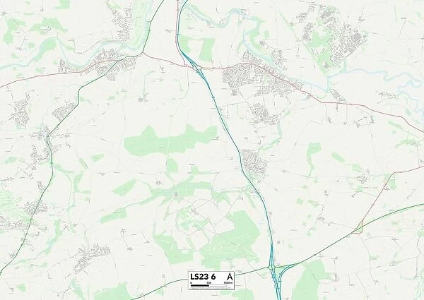 Leeds LS23 6 Map
