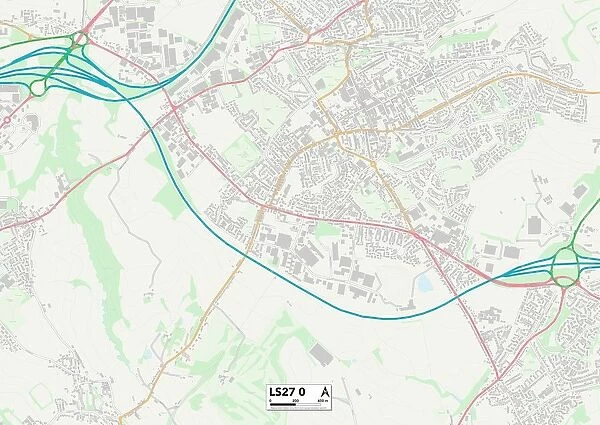 Leeds LS27 0 Map