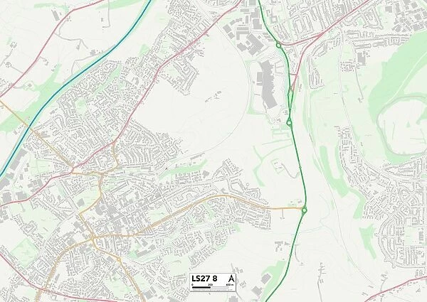 Leeds LS27 8 Map