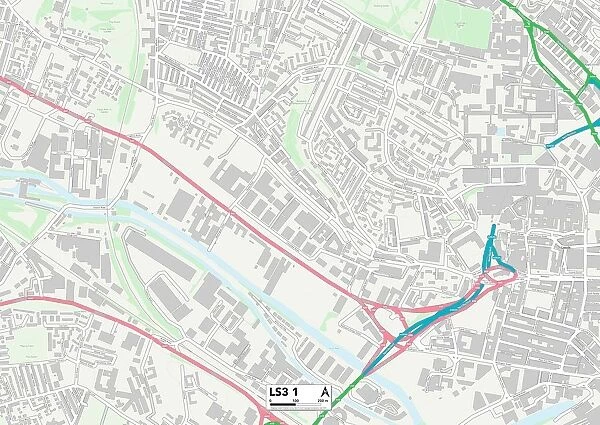 Leeds LS3 1 Map