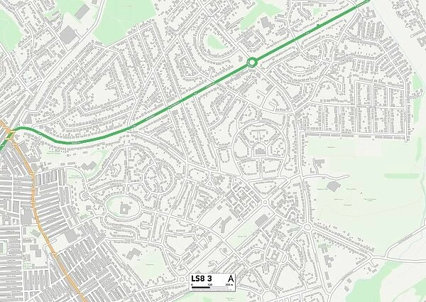 Leeds LS8 3 Map