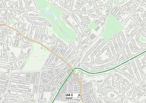 Leeds LS8 4 Map