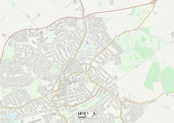 Leicester LE10 1 Map