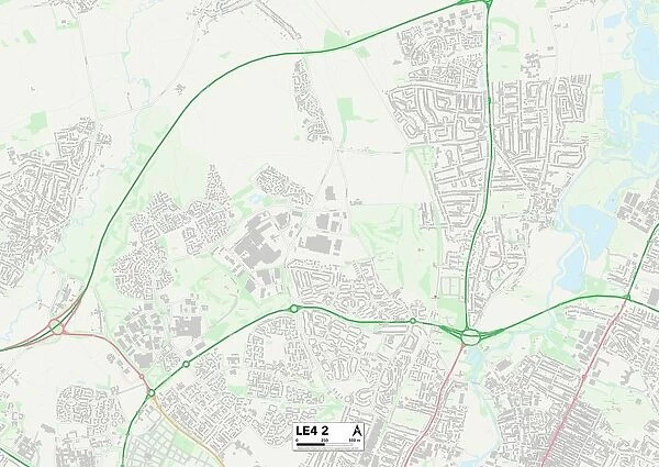 Leicester LE4 2 Map