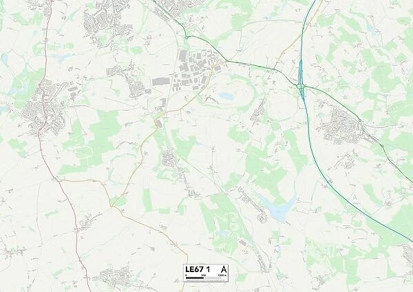 Leicester LE67 1 Map