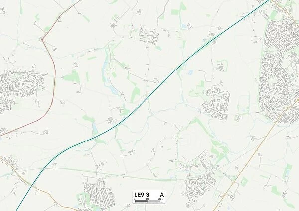 Leicester LE9 3 Map