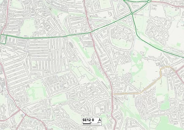 Lewisham SE12 0 Map