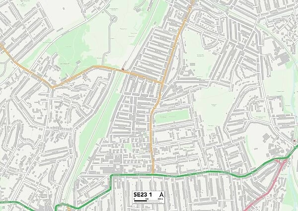 Lewisham SE23 1 Map