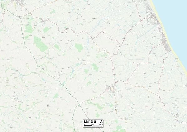 Lincoln LN13 0 Map