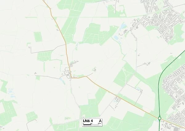 Lincoln LN6 4 Map