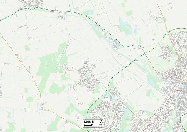 Lincoln LN6 5 Map