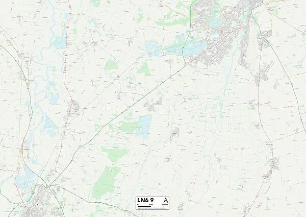 Lincoln LN6 9 Map