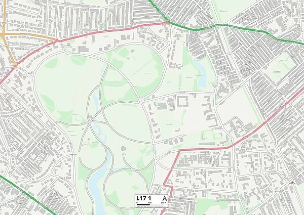 Liverpool L17 1 Map