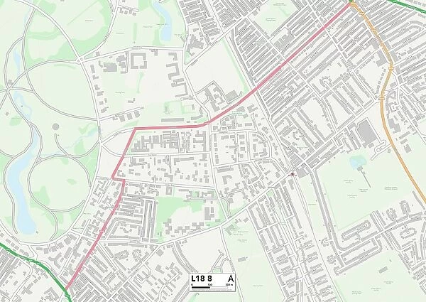 Liverpool L18 8 Map