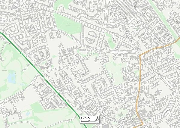 Liverpool L25 6 Map