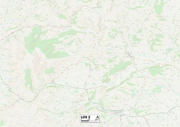 Llandrindod Wells LD8 2 Map