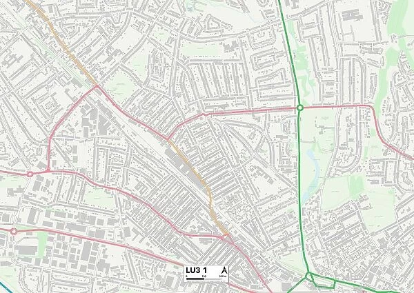 Luton LU3 1 Map