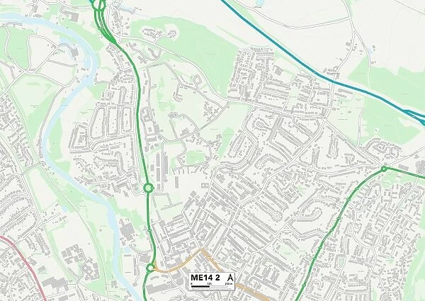 Maidstone ME14 2 Map