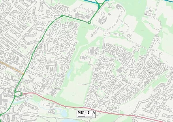 Maidstone ME14 5 Map