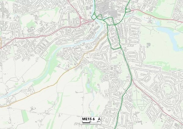 Maidstone ME15 6 Map