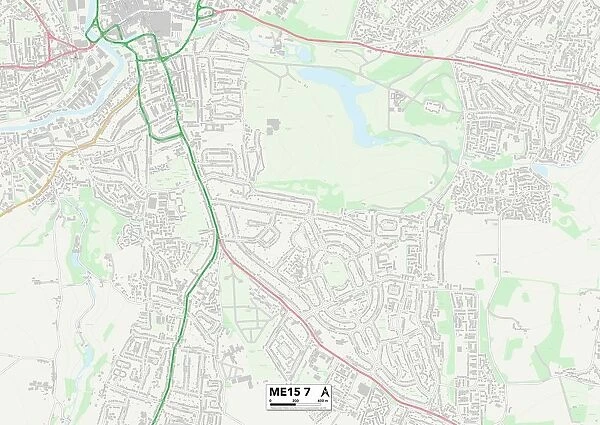 Maidstone ME15 7 Map