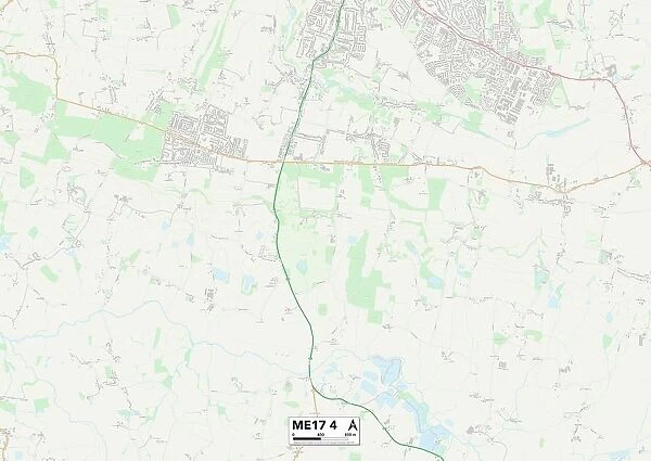 Maidstone ME17 4 Map