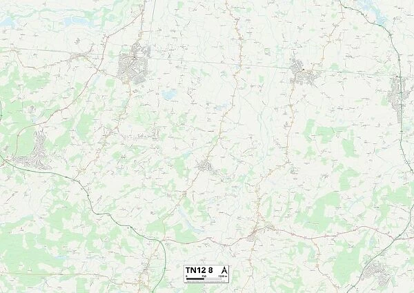 Maidstone TN12 8 Map
