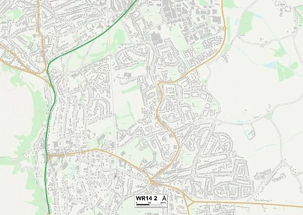 Malvern Hills WR14 2 Map