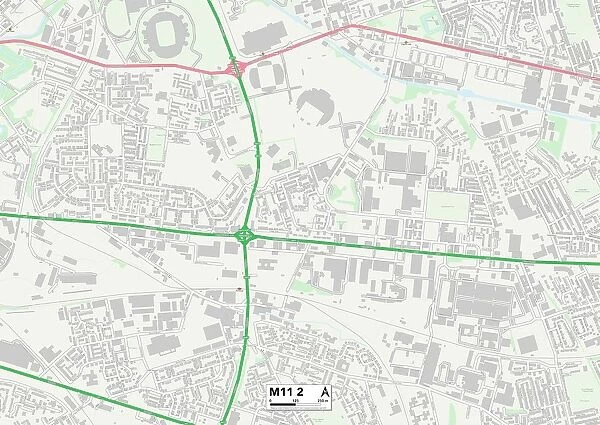 Manchester M11 2 Map