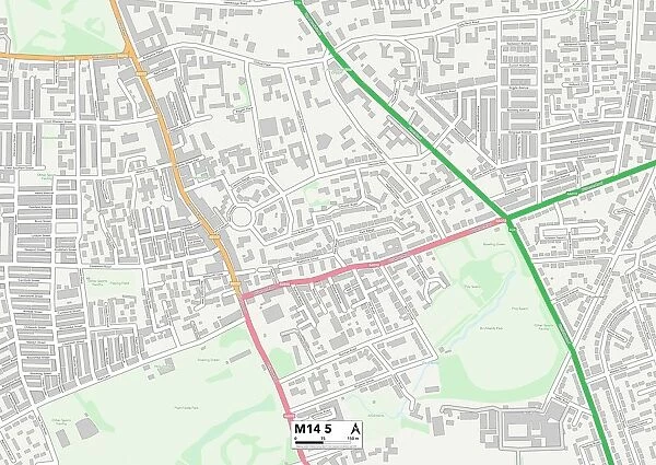 Manchester M14 5 Map