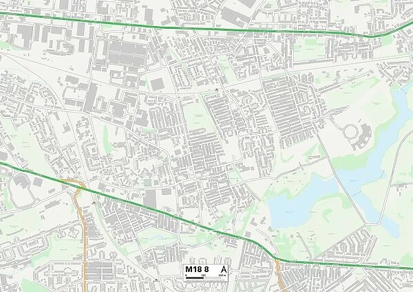 Manchester M18 8 Map