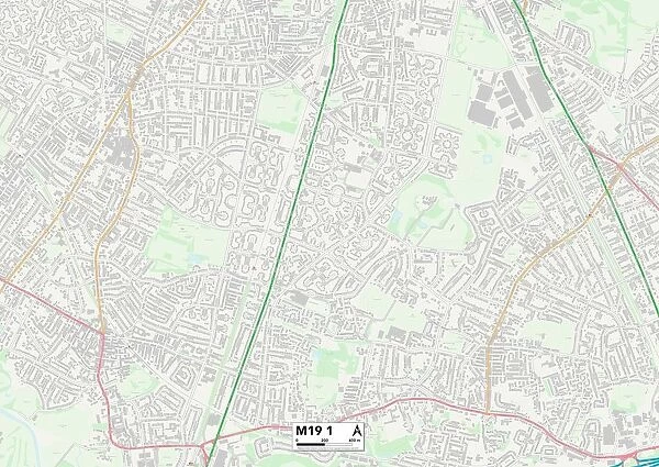 Manchester M19 1 Map