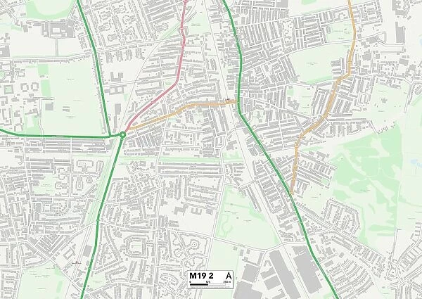 Manchester M19 2 Map