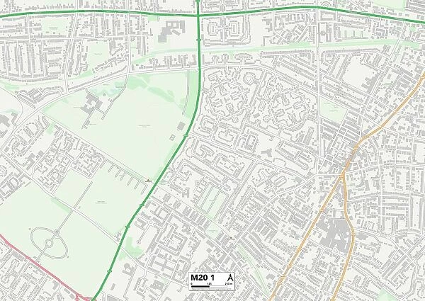 Manchester M20 1 Map