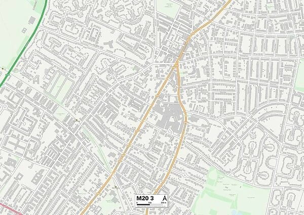Manchester M20 3 Map