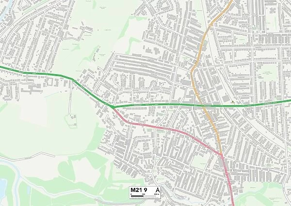 Manchester M21 9 Map