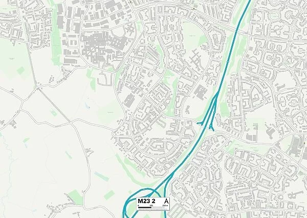 Manchester M23 2 Map
