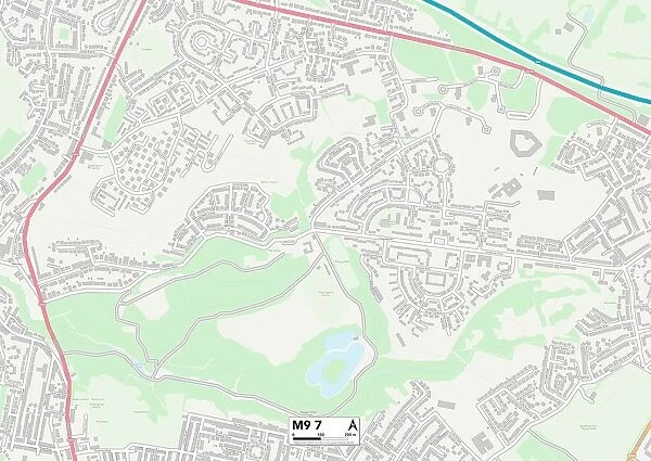 Manchester M9 7 Map